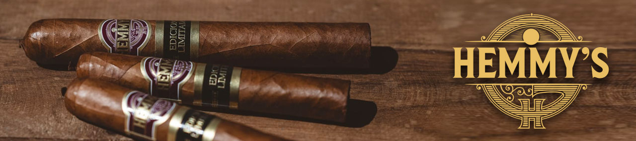 Zigarrenaschenbecher Hemmysstyle weiß/gold - Hemmys finest Cigars